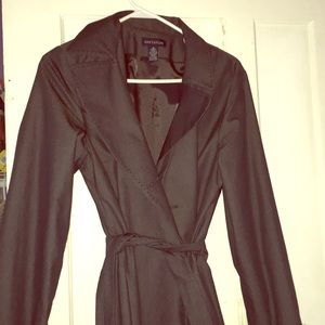 Charcoal Ann Taylor Trenchcoat